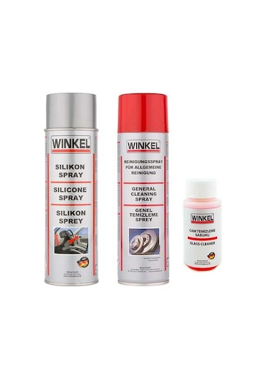 Winkel Silikon Sprey 400 ML + Fren Balata Temizleme Sprey 500 ML