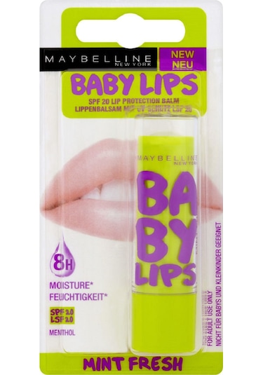 Maybelline New York Baby Lips Mint Fresh Dudak Balmı