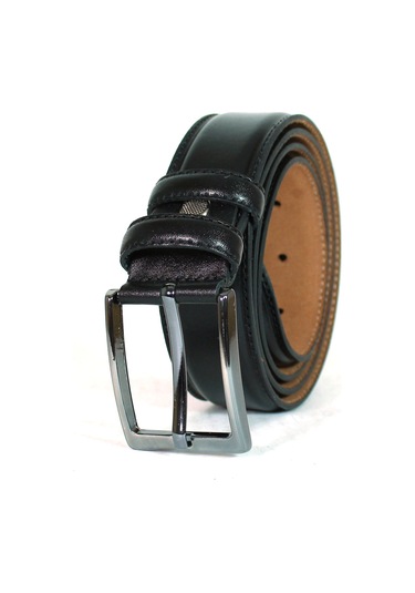 Mentor Regalo Deri Kemer Siyah Klasik Dikişli 81034