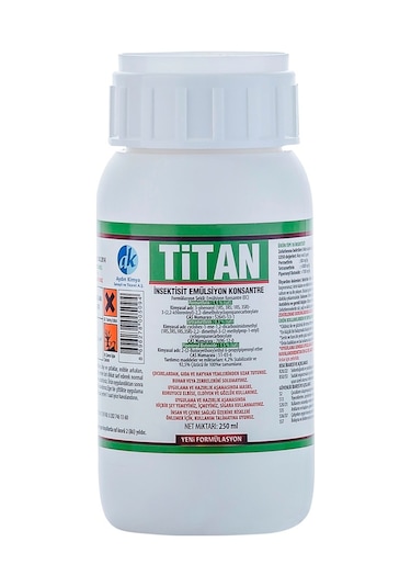 Titan Emülsiyon Konsantre Haşere 5 x 250 ML