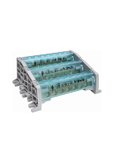 Onka 1080071 ,3-kutup/7-kanal/250a Dağıtım Bara