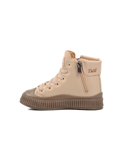 Walkway Orion-p Bej-vizon İçi Kürklü Çocuk Bot Bej - Vizon