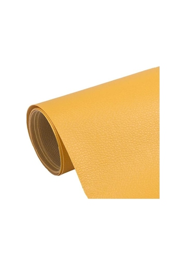 Sarı 1 Rulo Kanepe Düzeltme Yaması Kendinden Yapışkanlı Yama Bant Etiket