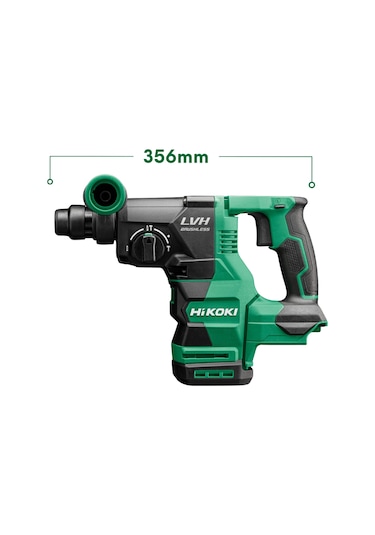 Hikoki DH1826DA-2.0 18V/2.0AH 26 MM 3.2j SDS Plus Kömürsüz Şarjlı Kırıcı Delici Matkap