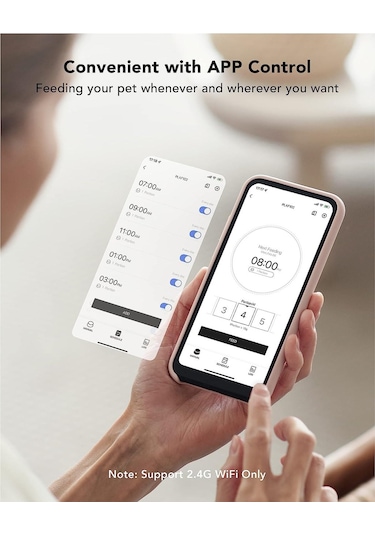 Petlibro Wifi 6l Sesli Otomatik Evcil Hayvan Besleyici