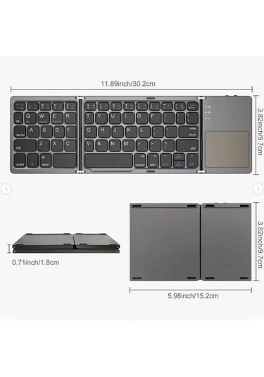 Emh Store Zr443 B033 Katlanabilir Klavye