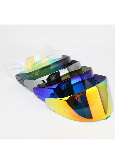 Wezone Z8 Kaskı İçin Değiştirme Camı - Uv Koruma, Sis Önleme, Çizik Dayanıklı, Toz Ve Çarpma Engellici Gümüş Kaplama