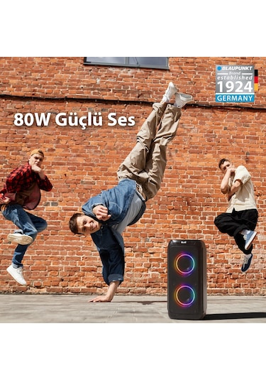 Blaupunkt Pl800 Kablosuz Bluetooh Speaker Hoparlör Siyah