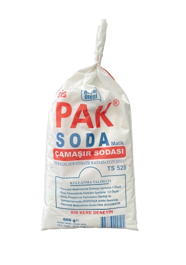 Pak Çamaşır Soda 4 x 600 G
