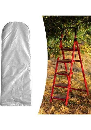 Homyl Çiftlik Evi Patio Kapalı Için Katlanır Merdiven 50cmx6.5cmx174cm