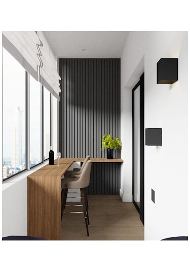 Özbir Mobilya Özbir Mobilya 100x240 Cm Antrasit Renk Akustik Duva