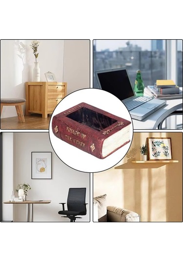 Edebiyat Kitabı Sukulent Saksı Gerçekçi Kitap Saksı