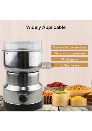 Ulzyvf Paslanmaz Öğütücü Öğütücü Makinesi Kahve Kahve Kahve Ev Esogoal Elektrikli Elektrikli Cezve Çelik Çelik Çekirdeği Baharat 46565995 Ce