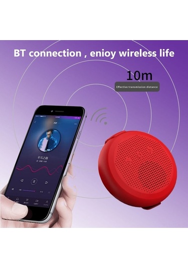 Kablosuz Taşınabilir Bluetooth Hoparlör: Ipx7 Suya Dayanıklı, Mikrofonlu, Usb Şarj Edilebilir, 5w Ses Gücü