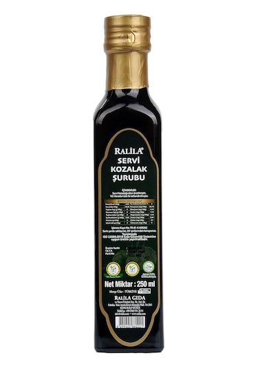 Ralila Servi Kozalak Şurubu Çocuklara Özel Yumuşak İçim 250 ML