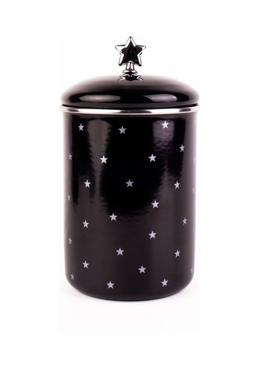 Star Emaye Dev Boy Çok Amaçlı Kavanoz 1.8litre Siyah