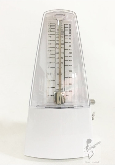 Cherub M-20Wh Musedo Mekanik Metronom Beyaz