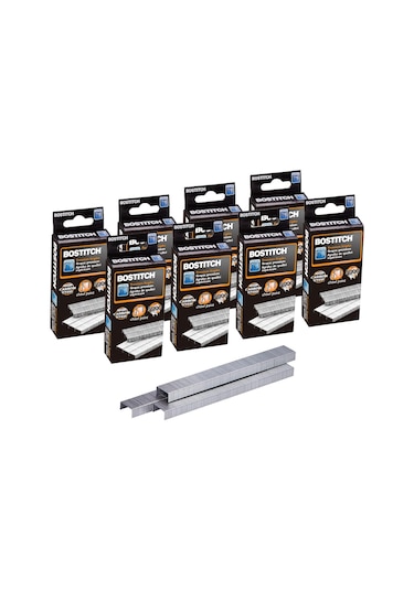 Standart Zımba, 1/4" Uzunluk, Kutu Başına 5000, 8'li Paket