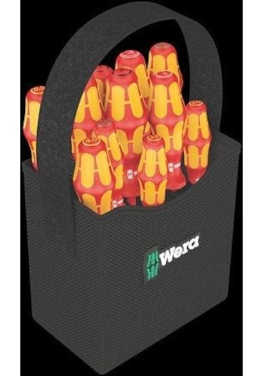 Wera Kraftform 2go 100 Form 2go 100 11 Parça Vde 1000 Volt İzoleli Tornavida Takımı