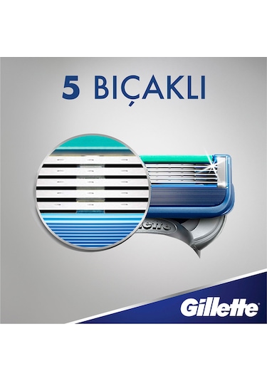 Gillette Fusion5 Start Yedek Tıraş Bıçağı 3 x 4'lü