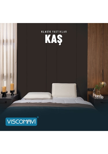 Viscomavi Kaş Uzun Klasik Visco Yastık
