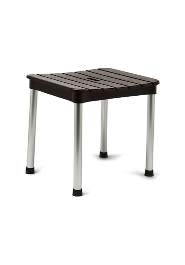 Primanova Okaliptus Tabure Kahverengi - Banyo Tabure - M-Kv33-10