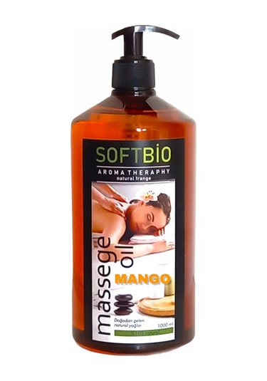 Softbio Mango Masaj Yağı 1 Lt Aromaterapi Masaj Yağı