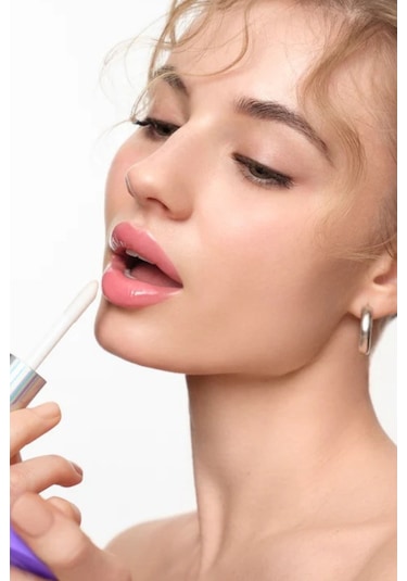 Wonderskin Wonder Blading Top Gloss Simli Lüks Dudak Parlatıcı Dudak Parlatıcıları Clear
