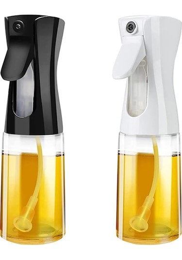 Sprey Cam Yağdanlık & Sirkelik Siyah-beyaz 2'li