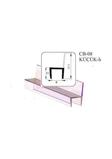 Cam Balkon Fitili - Plastik Izolasyon / Yalıtım Contası (H, H, U)