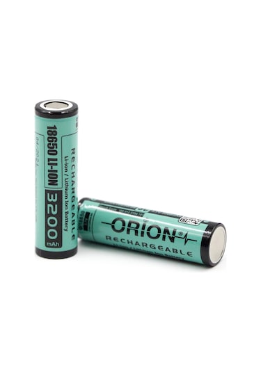 Orion 18650 3.7 V 3200 mAh 3C Li-ion Şarj Edilebilir Pil