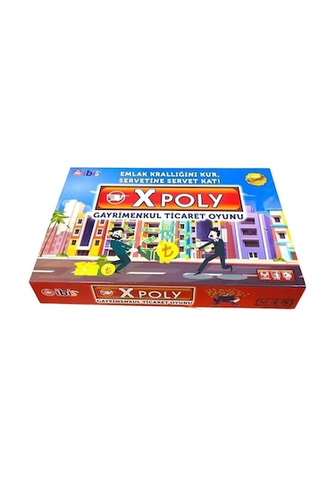 X-poly Gayrimenkul Ticaret Oyunu Kutu Oyunları Yetişkin Oyunları