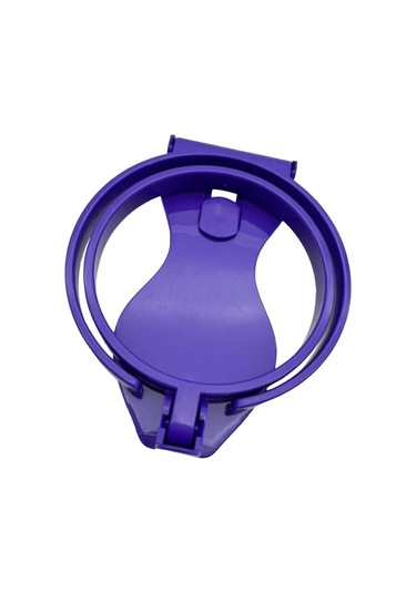 Suntek Bardak Tutucu İçki Ataşmanı Delik Çanta Plaj Tote Mor