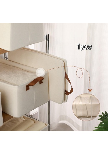 Suntek Pratik Ve Taşınabilir Çamaşır Sepeti Oyuncak Depolama Beyaz Diğer