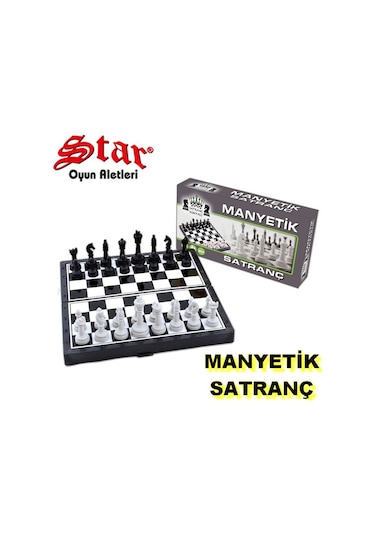 Star Manyetik Satranç 1. Kalite Manyetik Satranç Oyun