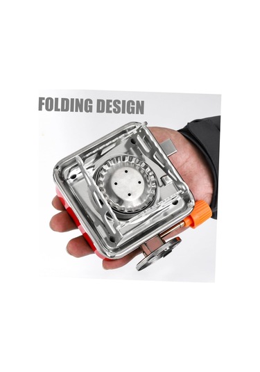 Soba Sağlam Metal Soba Kamp Balıkçılık Ve Dağcılık İçin Katlanır Tasarım Altın