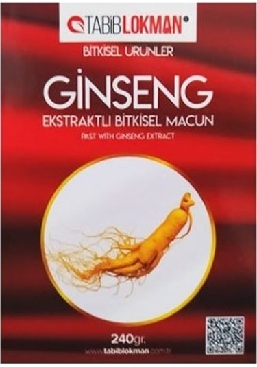 Tabib Lokman Ginseng Ekstratlı Bitkisel Macun 240 G