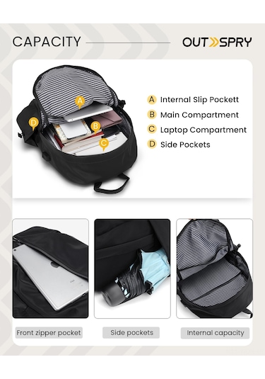 Neevoyu Erkek İş Laptop Çantası Büyük Kapasiteli Usb Şarjlı Katmanlı Depolama Tekerlekli Çanta Siyah Siyah