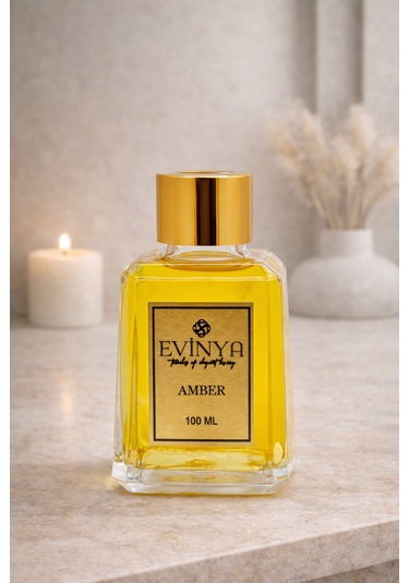 Amber Bambu Çubuklu Oda Kokusu 100 Ml Kalıcı Reed Diffuser