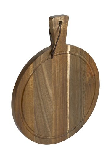 Naturalove Akasya Yuvarlak Kesme Tahtası