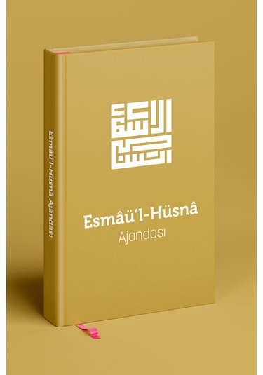 Esmaül Hüsna Ajandası- Hardal Özel Seri Çok Renkli