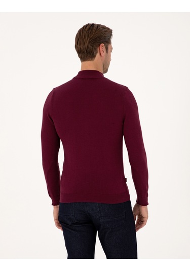 Pierre Cardin Erkek Bordo Kazak /triko 50314176-vr014 Bordo