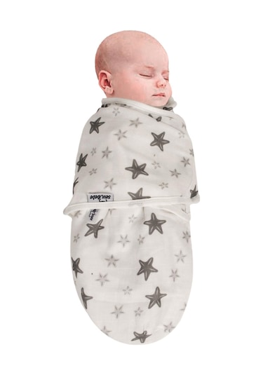 Sevi Bebe Organik Müslin Bebe Kundağı Art-306 Üçgen Desen Çok Renkli