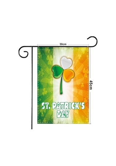 Lijinxu St Patricks Günü Bahçe Bayrağı Sahne Banner Yard