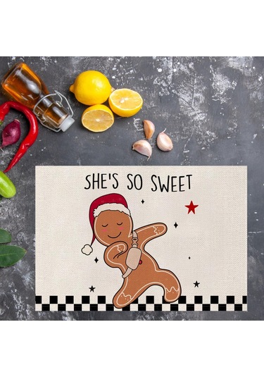 Suntek Yılbaşı Yer Matı Kolay Zencefilli-kurabiye-adam Zencefilli Kurabiye Adam Diğer