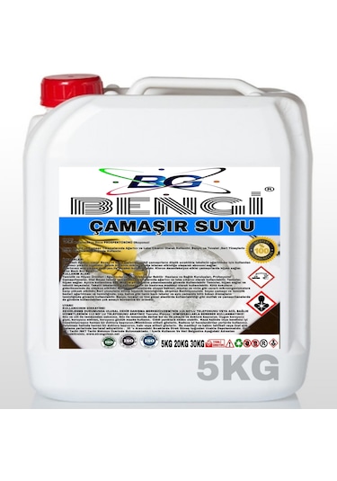 Çamaşır Suyu 5 Kg Tekli