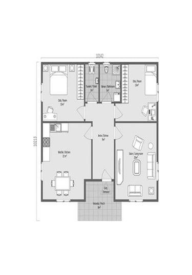 Prefabrik Ev Datça 95M²