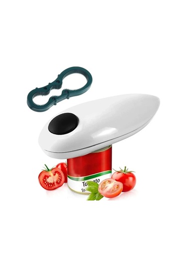 Elektrikli Konserve Açacağı Elektrikli Konserve Açacağı Otomatik Siyah