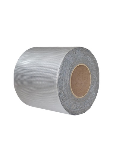 Yeni Güçlü Su Geçirmez Bant Yüksek Sıcaklık Dayanımı Alüminyum Folyo Kalınlaşmak Butil Havuzu Çatı Çatlak Alüminyum Bant 56598185