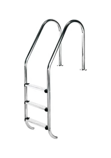 3 Basamaklı Standart Tip Yüzme Havuzu Merdiveni.Paslanmaz Basamak